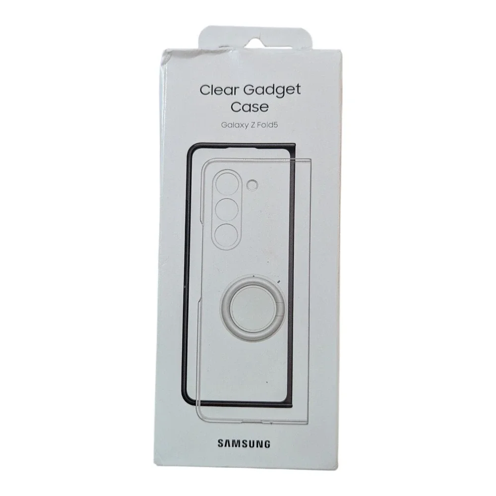 P6-N Samsung Clear Gadget Case for Samsung Galaxy Z Fold5‎ - Clear/Black